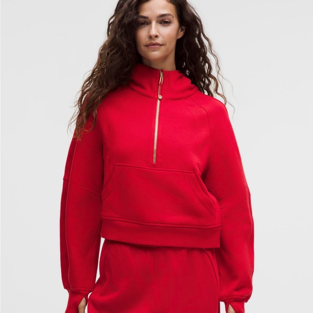 Scuba half zip hoodie